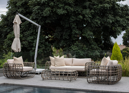 Outdoor All Weather Aluminium Lounge Set
