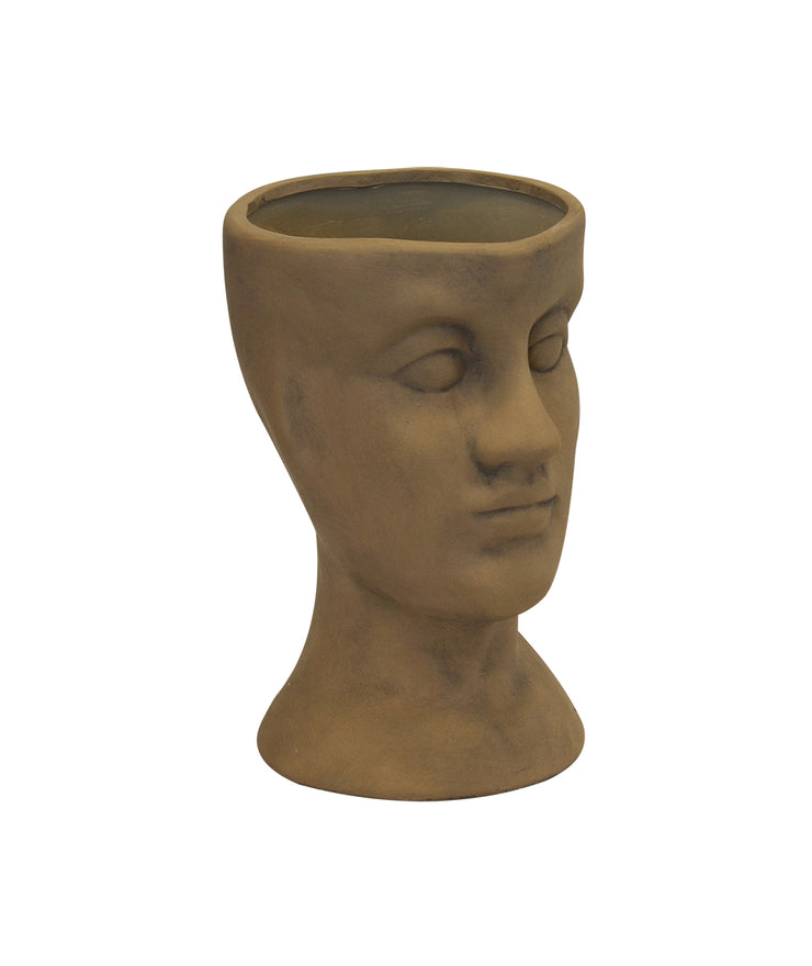 Ceramic Head Vase (Color Desert Sand)