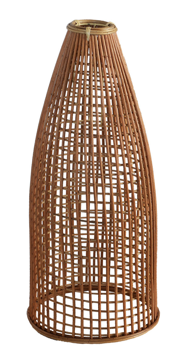 Tru Outdoor Luxury Jute Rattan Cone Pendant (Colour Natural) product_description Lanterns and Pendants.