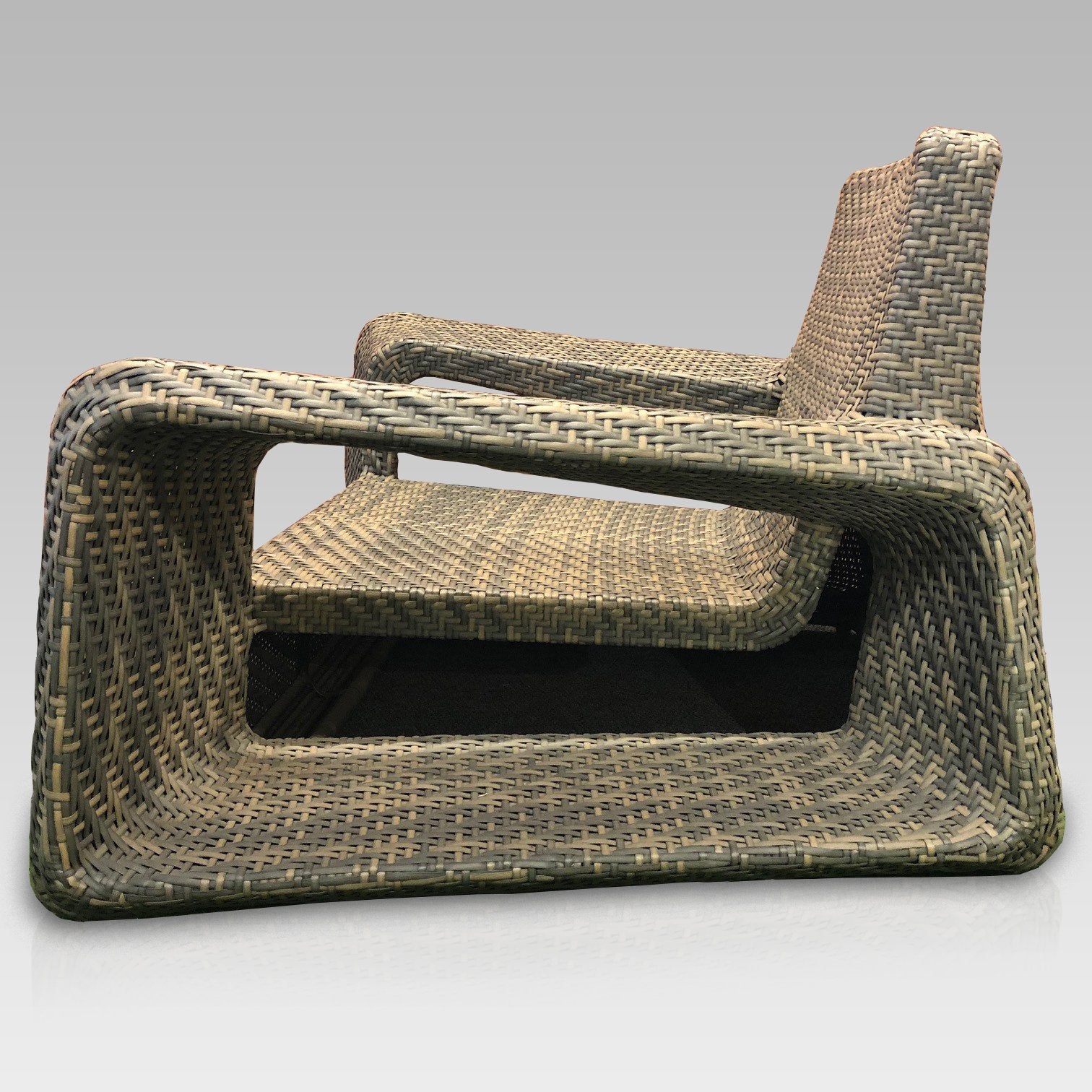 Tru Outdoor Luxury Marazzi 4 Piece Outdoor Lounge Set with Cushions (Colour Stone) product_description Outdoor Lounge.