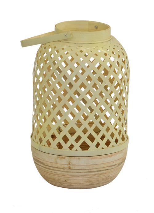 Tru Outdoor Luxury Mop Bamboo Lantern (Colour Cream) product_description Lanterns and Pendants.