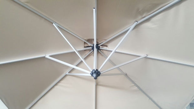 Palazzo Cantilever Umbrella 3.2m Round Canopy with NON-MOVABLE Base (with TILT)