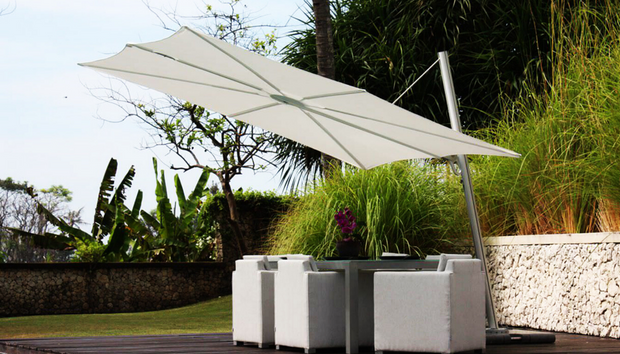 Tru Outdoor Luxury Sienna Outdoor Patio Umbrella product_description Shade and Storage Solutions.