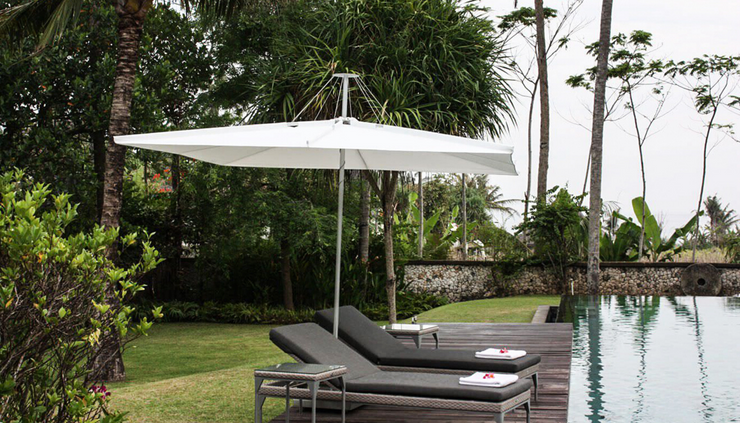 Tru Outdoor Luxury Izarra Outdoor Patio Umbrella product_description Shade and Storage Solutions.